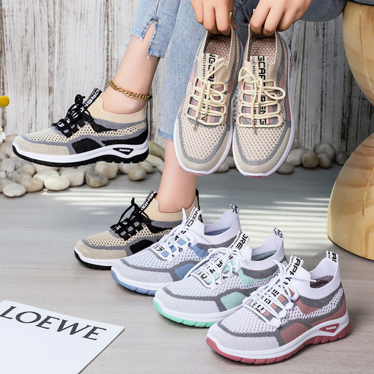 Women's Lace-up Casual Running Shoes