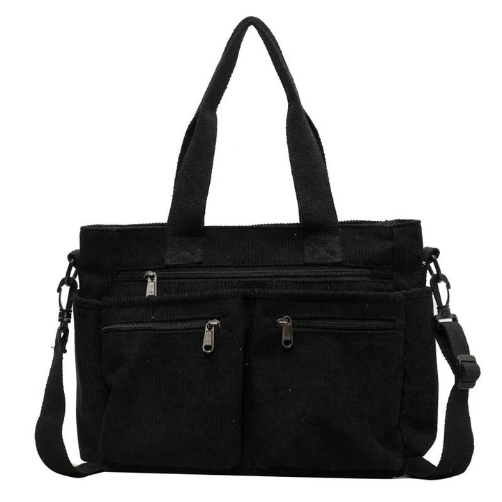 Lightweight Corduroy Tote Bag