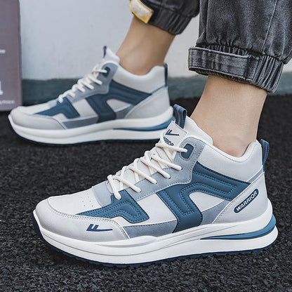 Trendy Breathable Running Sneakers - Khaki