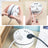 Round Portable Power Strip Extension Cord Socket Plug ( UK Plug )