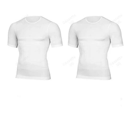 Men's Shaper T-shirt [Color White]
