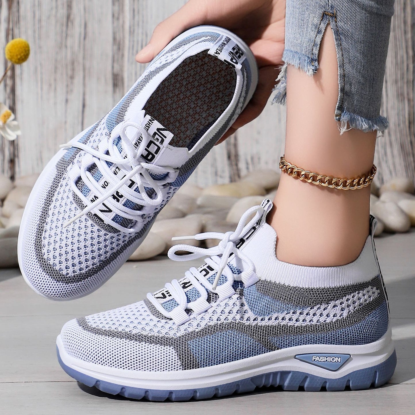 Women's Lace-up Casual Running Shoes