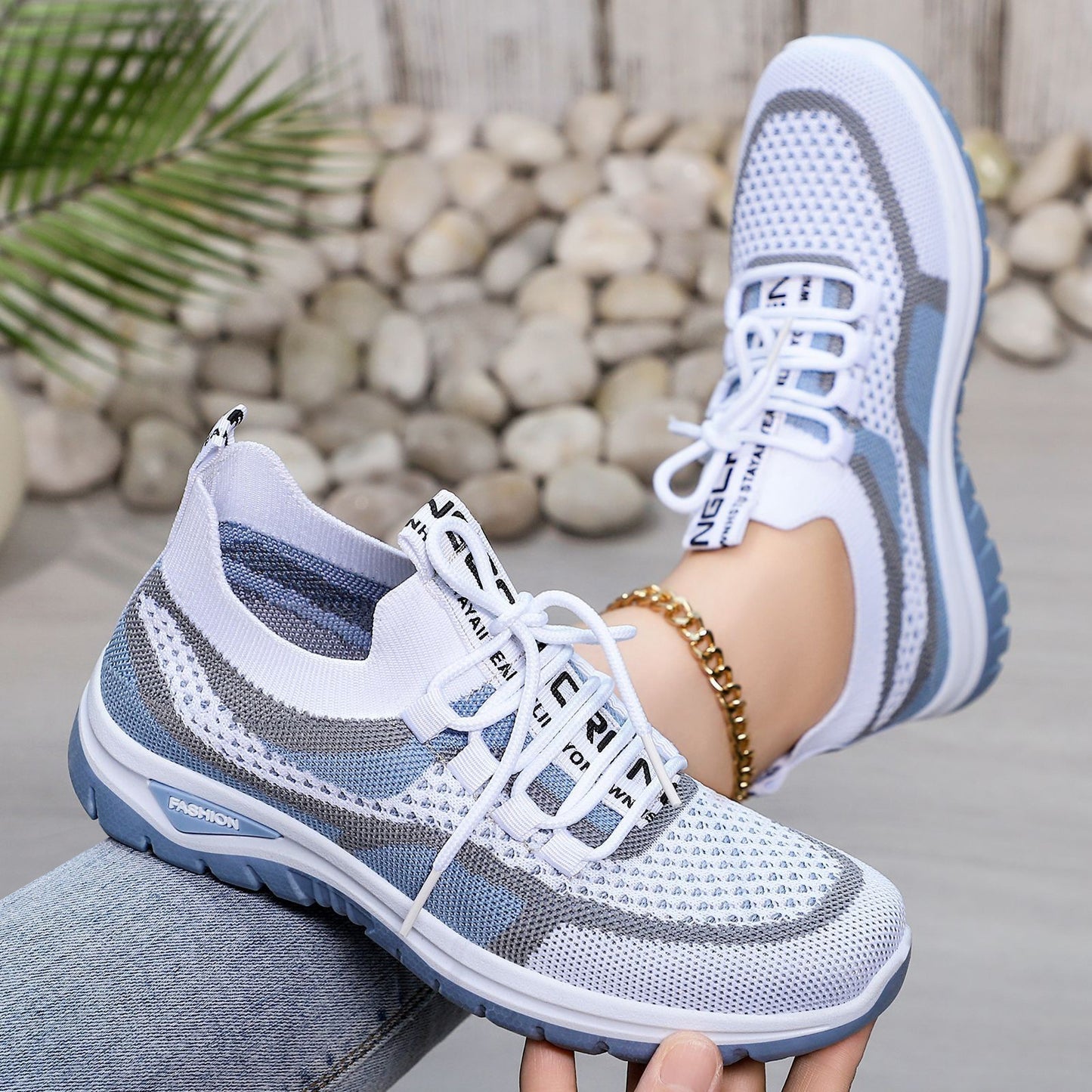 Women's Lace-up Casual Running Shoes