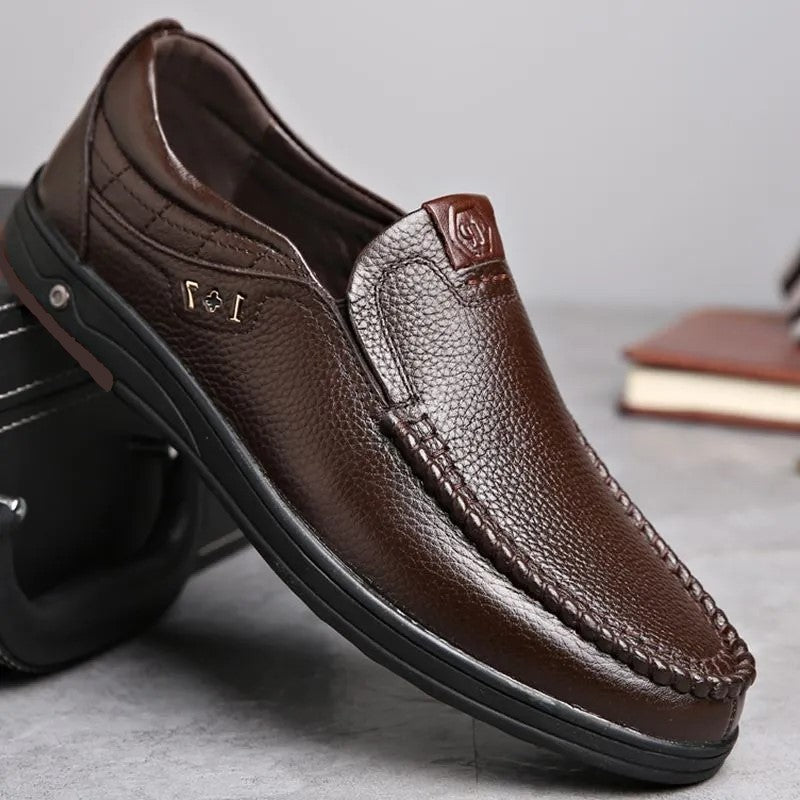 Men's Business Soft-Insole Leather Loafers – Mofast Store KE