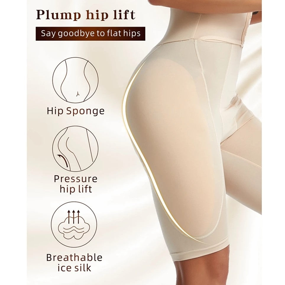 Padded Shapewear BBL Shorts Hip Enhancer