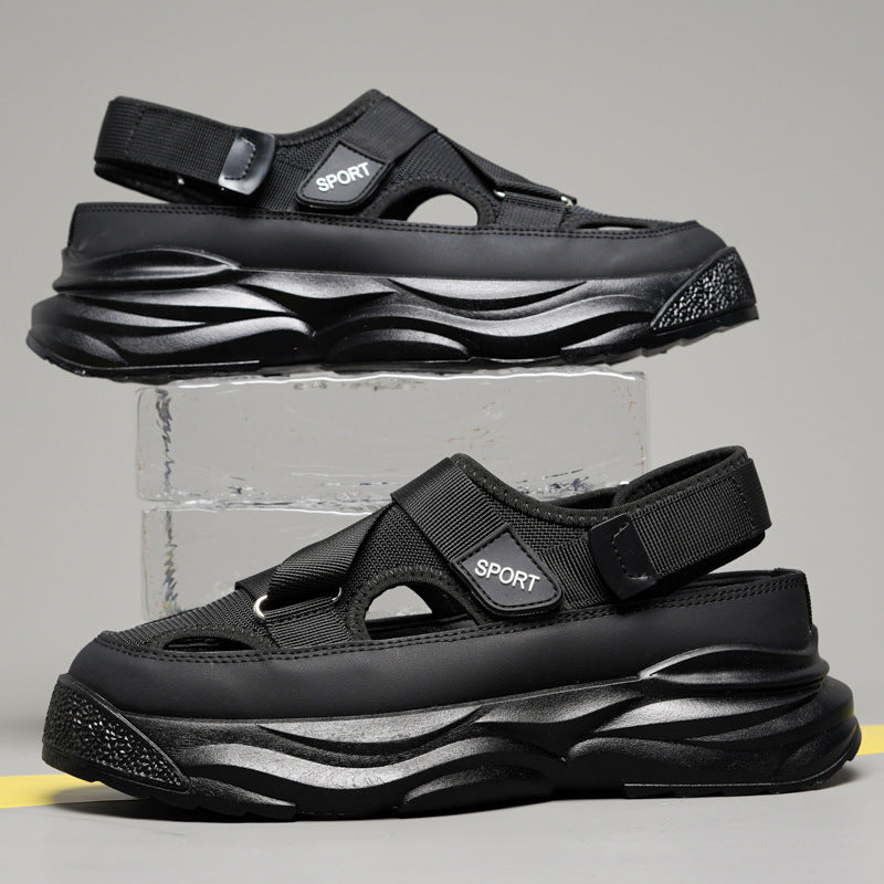 Men's High Sole Mesh Sandals