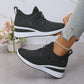 Rhinestone Thick-Sole Casual Sports Women's Shoes