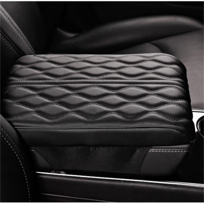 Memory Cotton Leather Car Armrest Box Pad（Universal style）