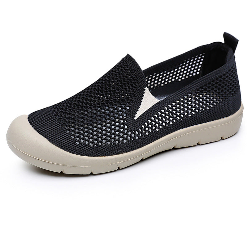 Breathable Hollow Out Flat Shoes
