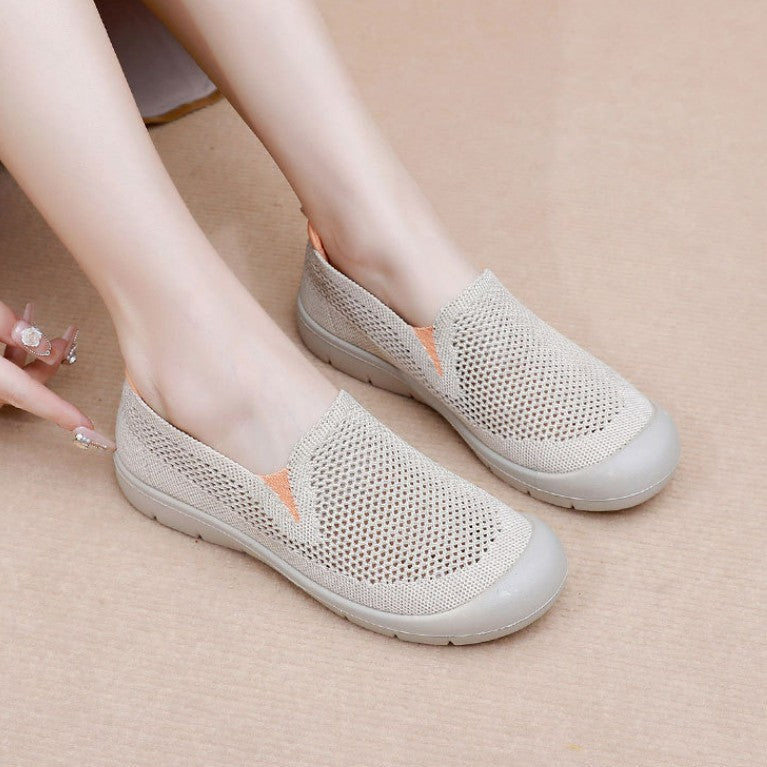 Breathable Hollow Out Flat Shoes