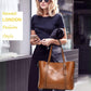 Large Capacity Leather Handbag【Time Limited Offer 3999Ksh】