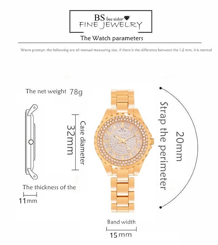 Women's Diamond Watch [Superior Quality]