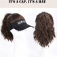 [Black Friday Sale!] New Trending Summer outdoor Cap-Wig