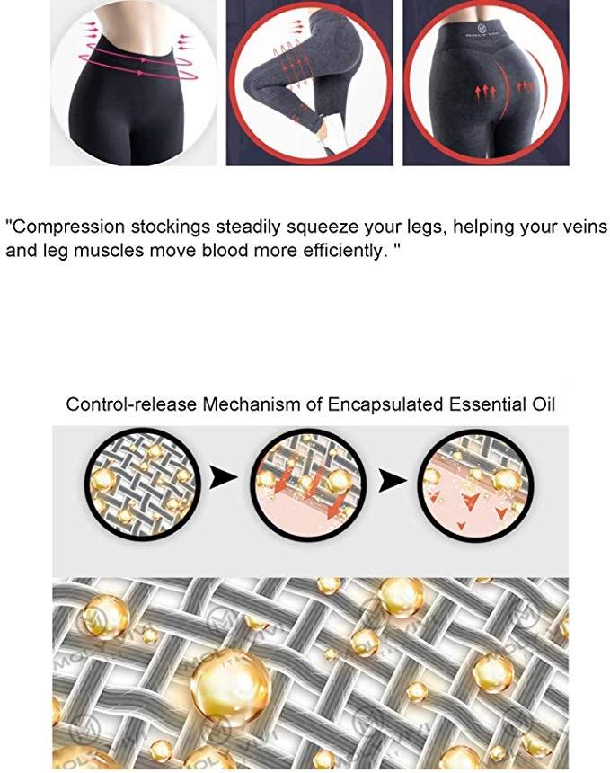 Slim Fit™ High Waisted Leggings【Black Color】