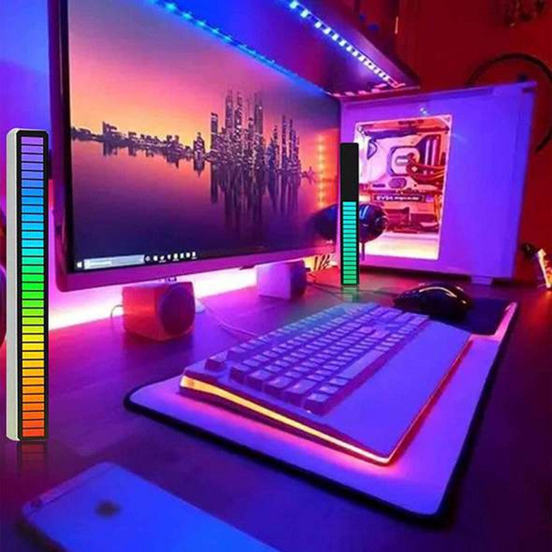 【Clearance Sale!】RGB Voice-Activated Synchronous Rhythm Colorful Light