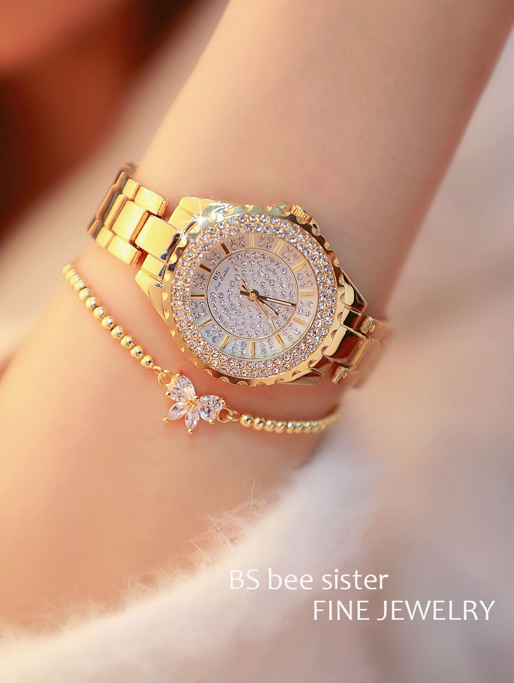 Women's Diamond Watch [Superior Quality]