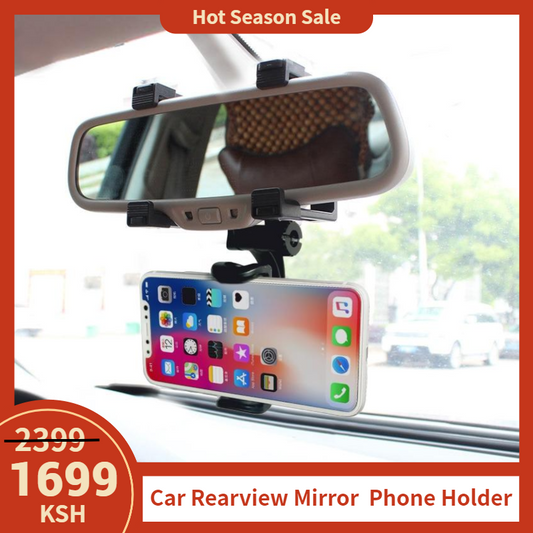 Car Rearview Mirror Phone Holder
