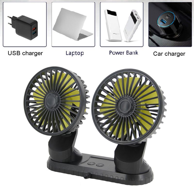 Car Dashboard Cooling Fan