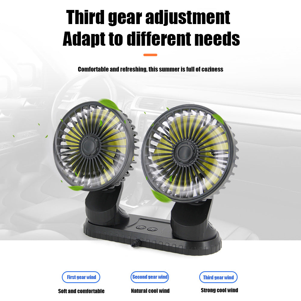 Car Dashboard Cooling Fan