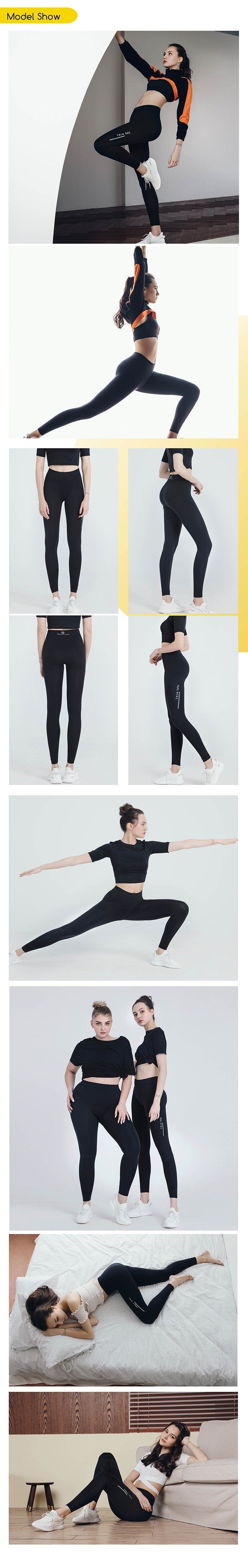 Slim Fit™ High Waisted Leggings【Black Color】