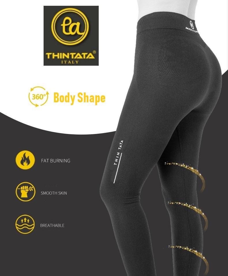 Slim Fit™ High Waisted Leggings【Black Color】