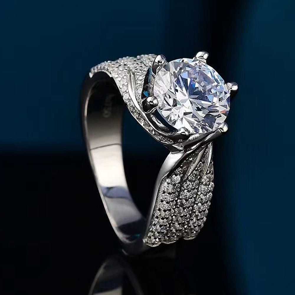 3 Carat Super Sparkling Diamond Ring