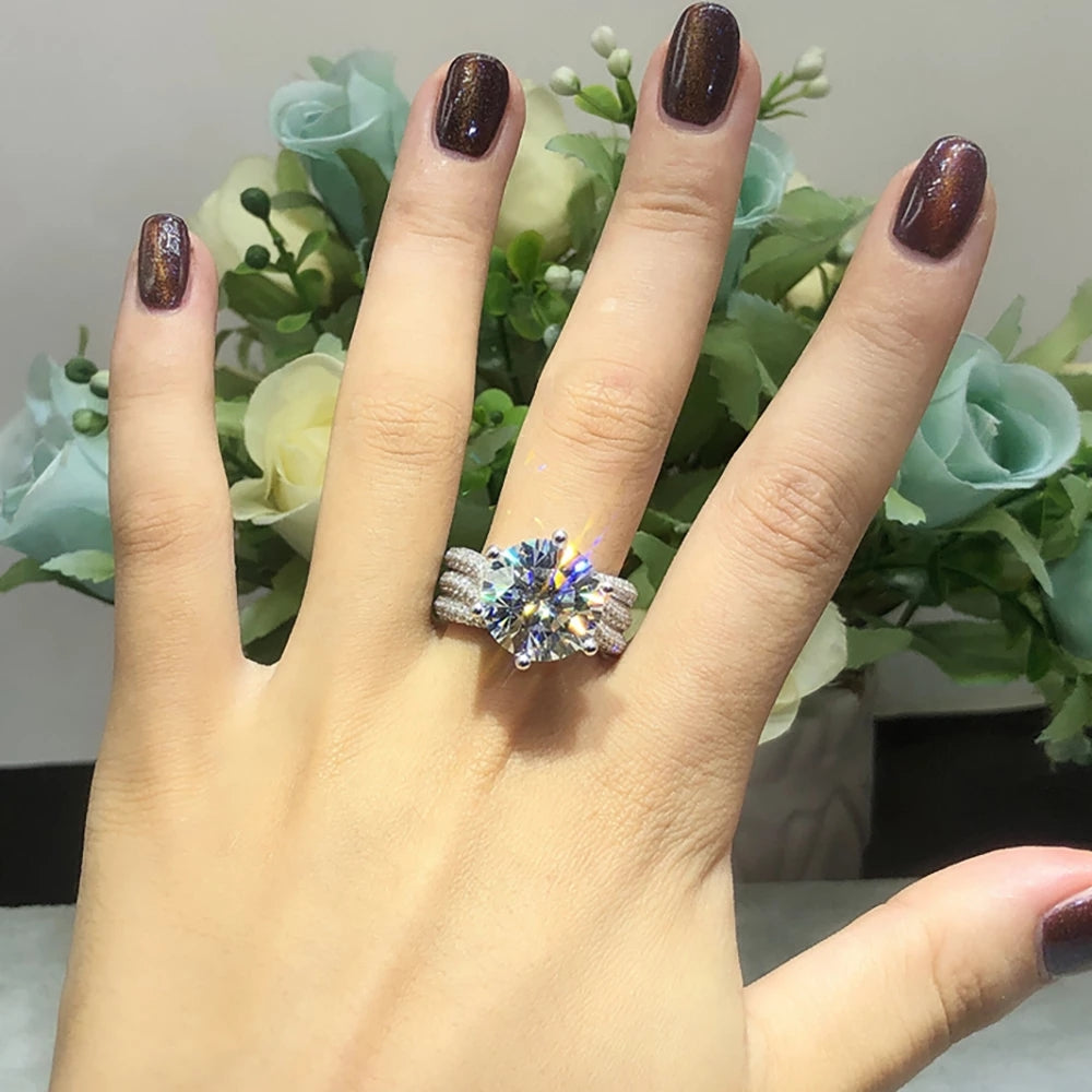 3 Carat Super Sparkling Diamond Ring